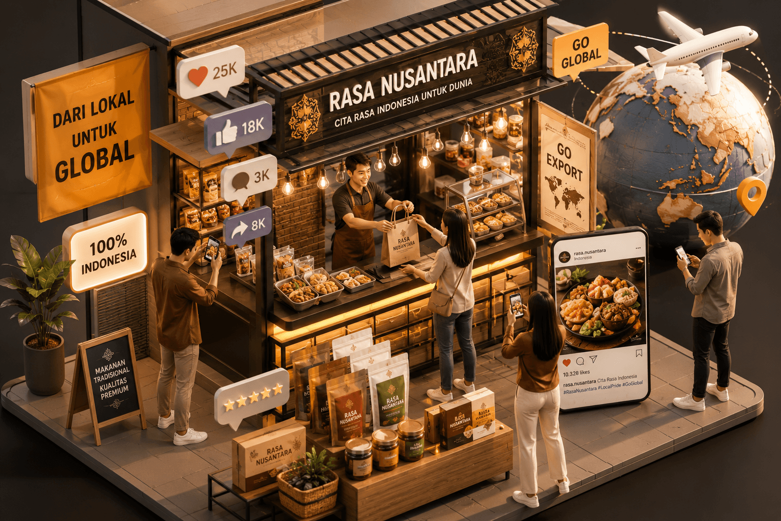 Strategi Menang di Pasar F&B: Memanfaatkan Tren Kuliner Viral & Ekspansi Global